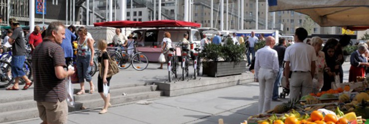 Le Marché aux oiseaux à Anvers 