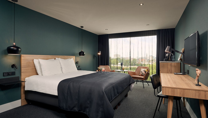 Tien Bezit steen Deluxe kamer | Van der Valk Hotel Antwerpen